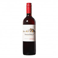 Fles rode wijn