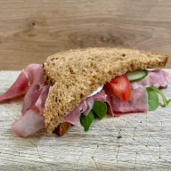 Sandwich Rauwe ham